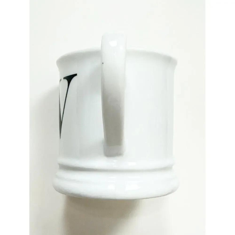 Williams Sonoma Monogram Initial Coffee Mug